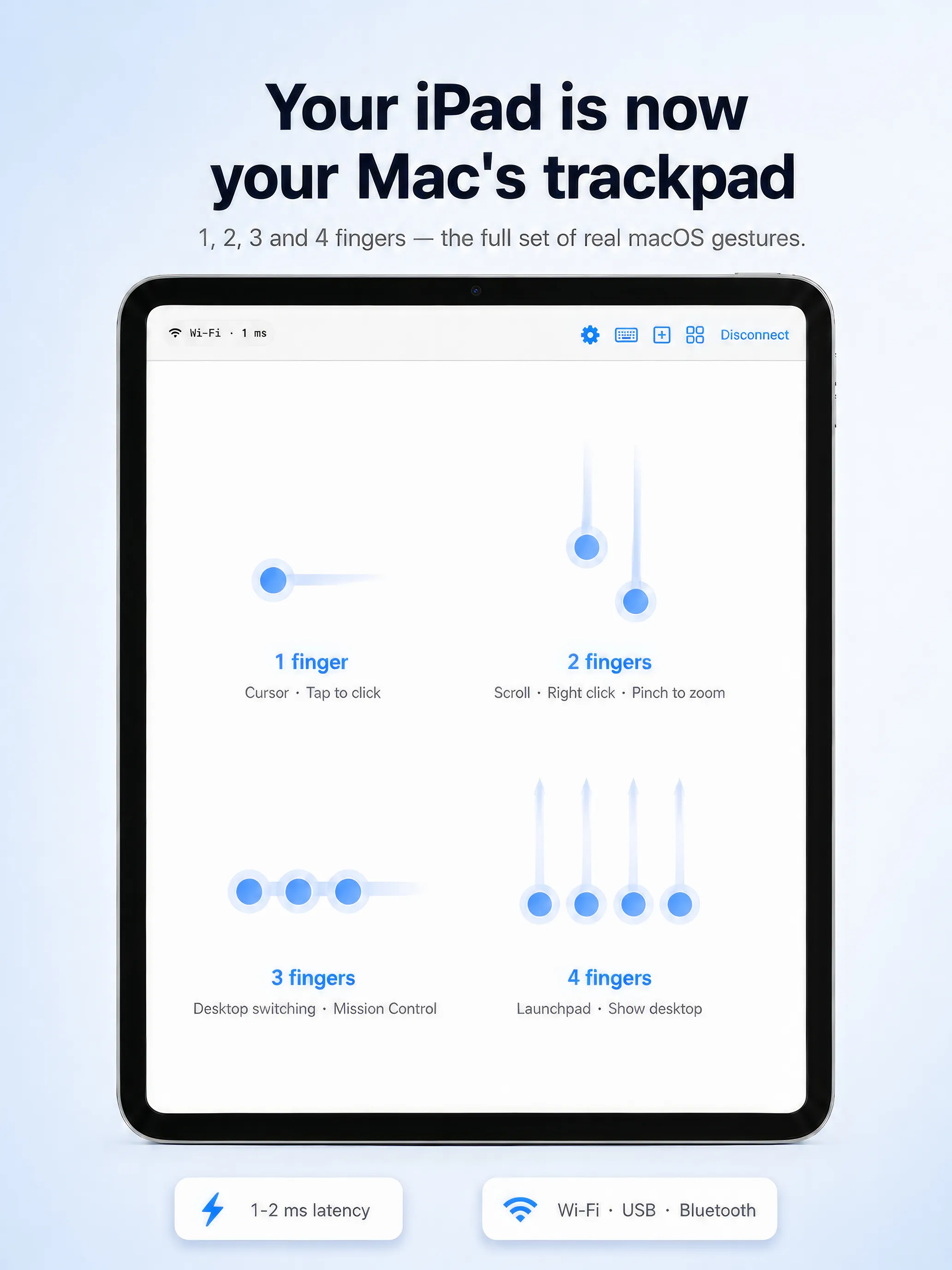 eTrackPad screenshot 1