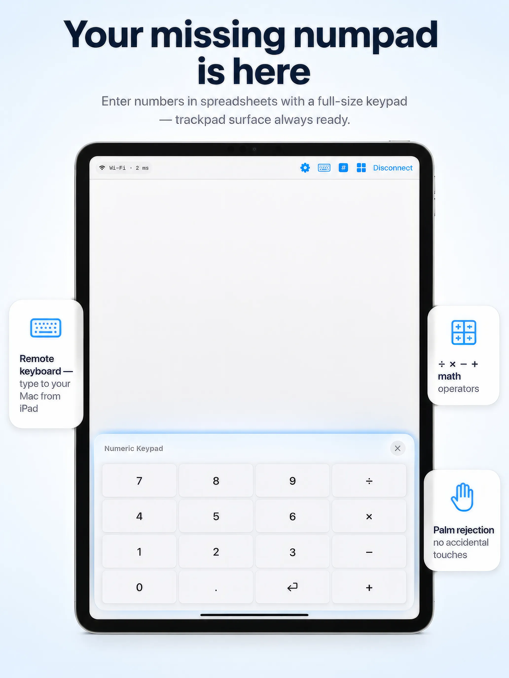 eTrackPad screenshot 2